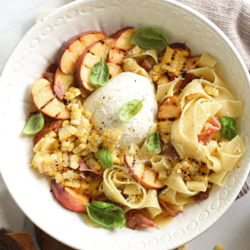 Peaches n’ Cream Pasta Recipe